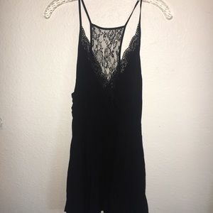 Black sun dress